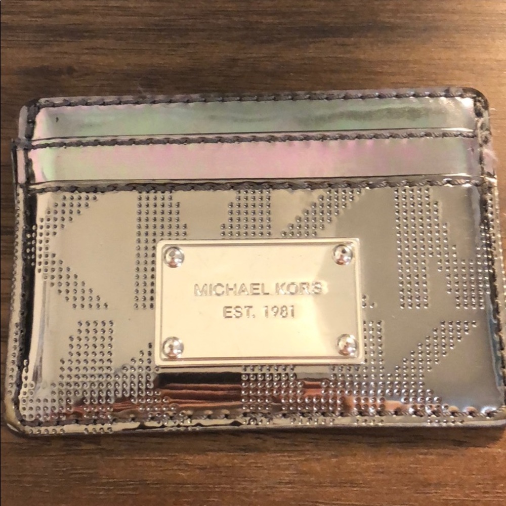 Michael Kors Metallic Cardholder